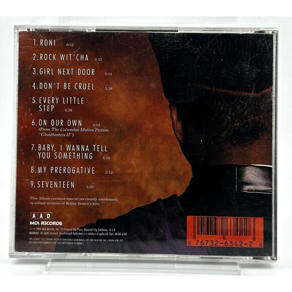 Bobby Brown Dance Ya Know It FULLY TESTED CD - Picture 2 of 3